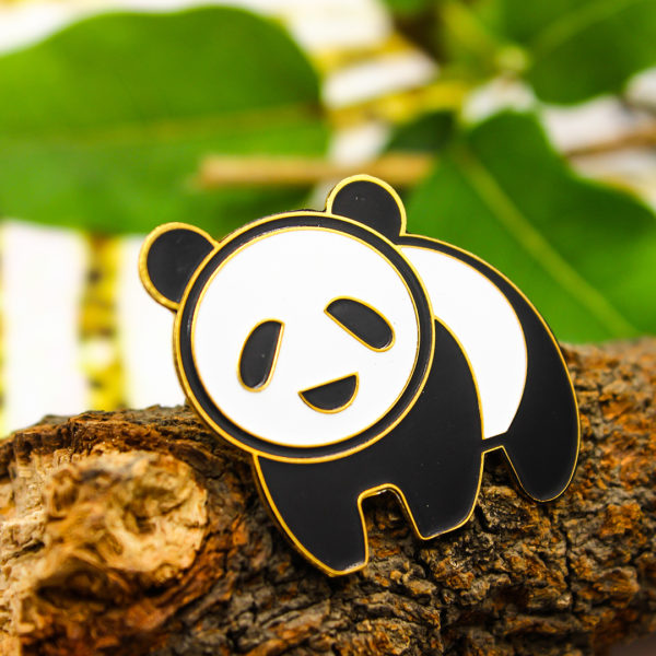 panda lapel pin for all the panda lovers Pin It is a online lapel pin store and unique gift store