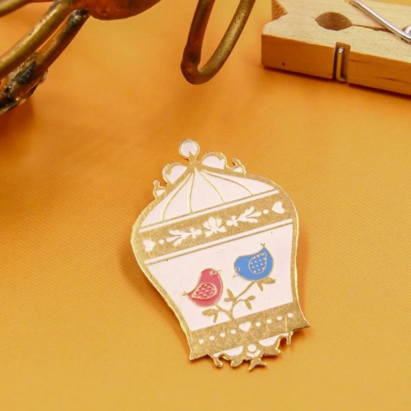The Cage Lapel Pin From Pin it Up