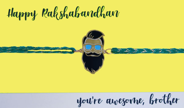 Beardman Rakhi for all the brother in this raksha bandhan. Best rakhi gifts for brothers and sisters