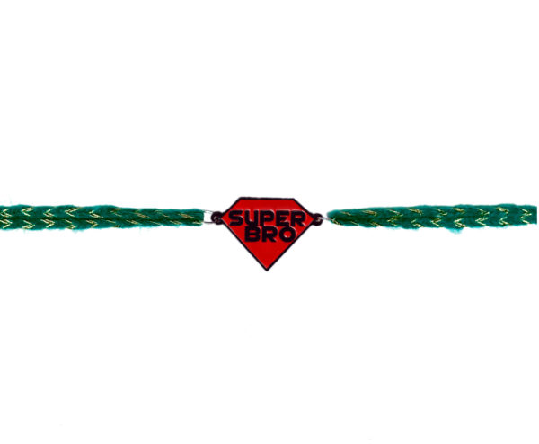 Super Bro Rakhi is designed for all the best superman brothers out there. These are latest Rakhi Designs in market. Buy Rakhi Online