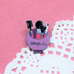 The Make-up Brush Pin From Pin It Up