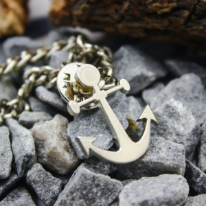 Anchor Lapel pin for all the sailors out threr Pin It Up is an online unique gift store and online lapel pin store