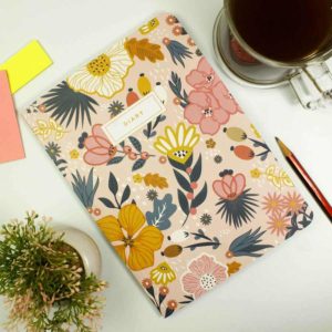 Fresh Floral Doodle Diary of Pin It Up Online Unique Gift Store in India