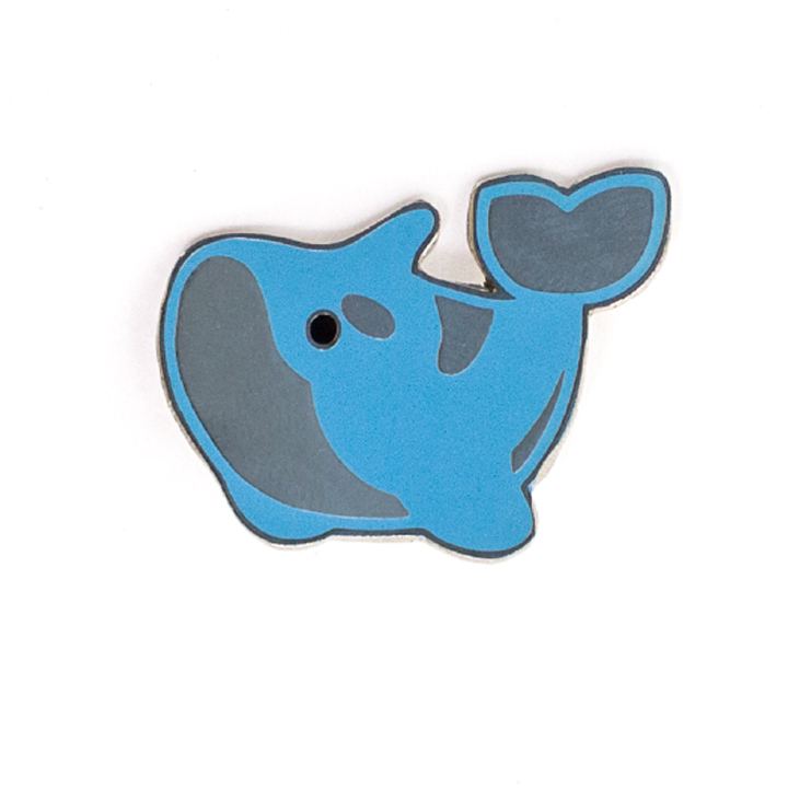 Whale Lapel Pins get the best quality animal lapel pins in your designs and needs