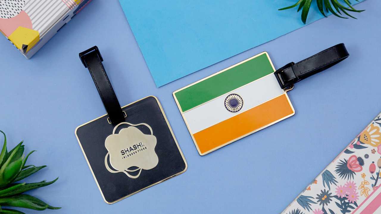 custom luggage tags india