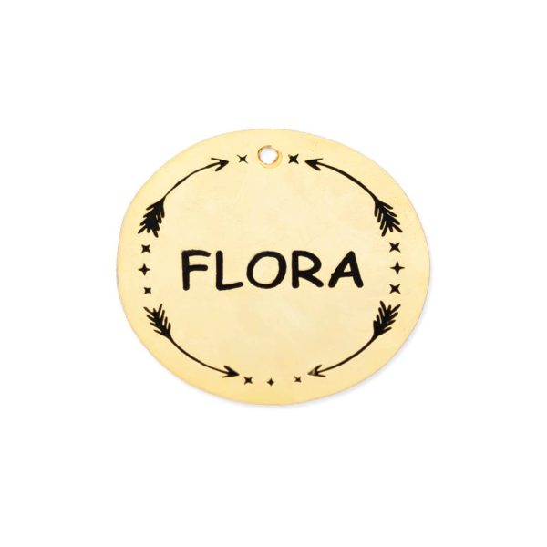 Circular Name Tags for Dogs from best online unique Gift Store: Pin It Up