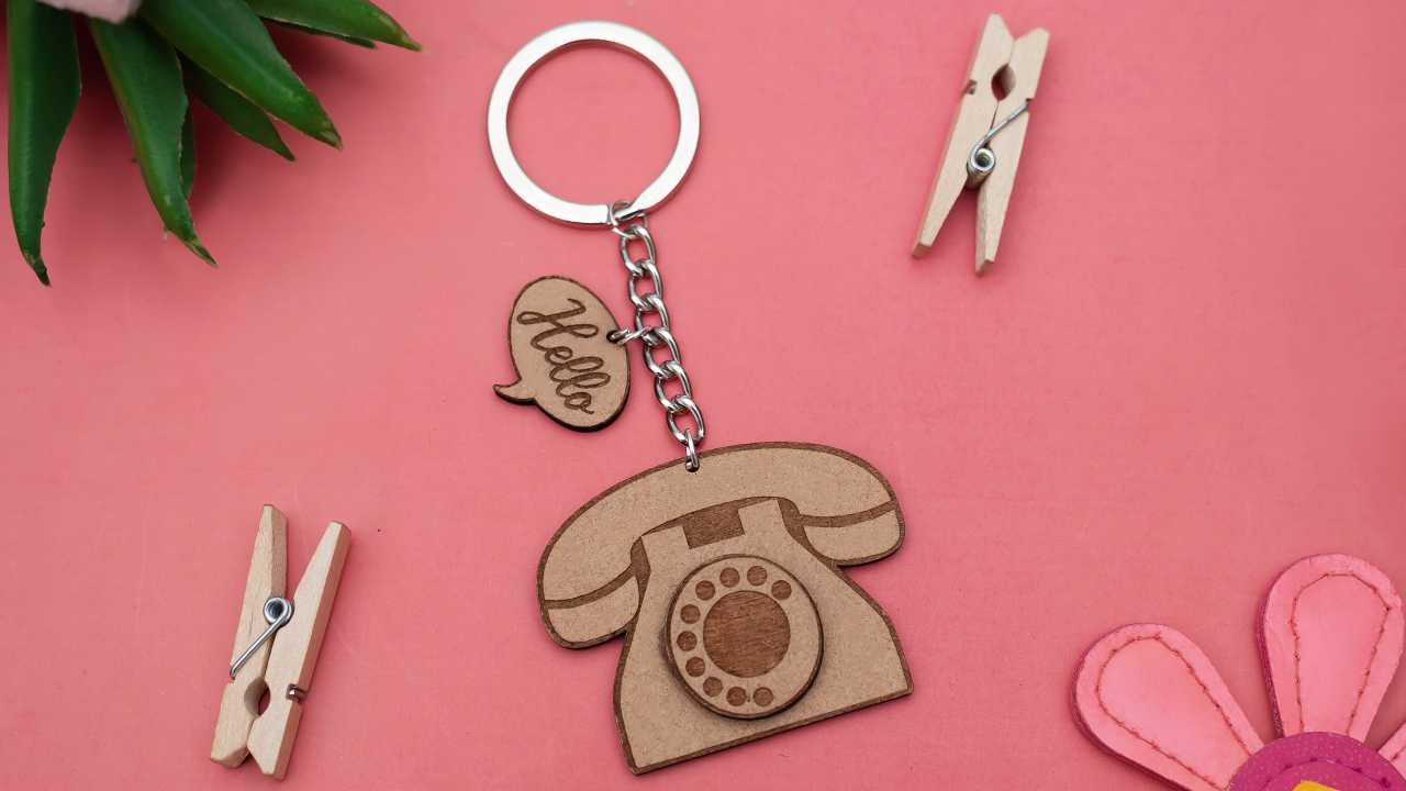 Custom MDF Keychains manufacturer maker and exporter from Delhi India