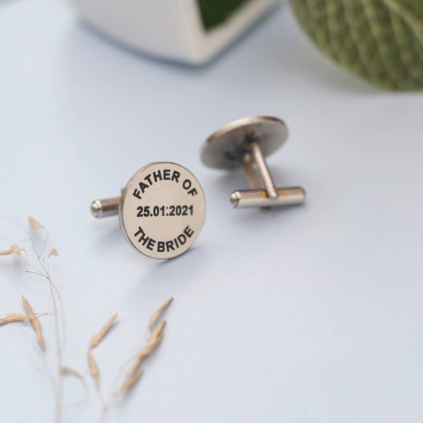 Personalized Cufflinks with Message for your significant other
