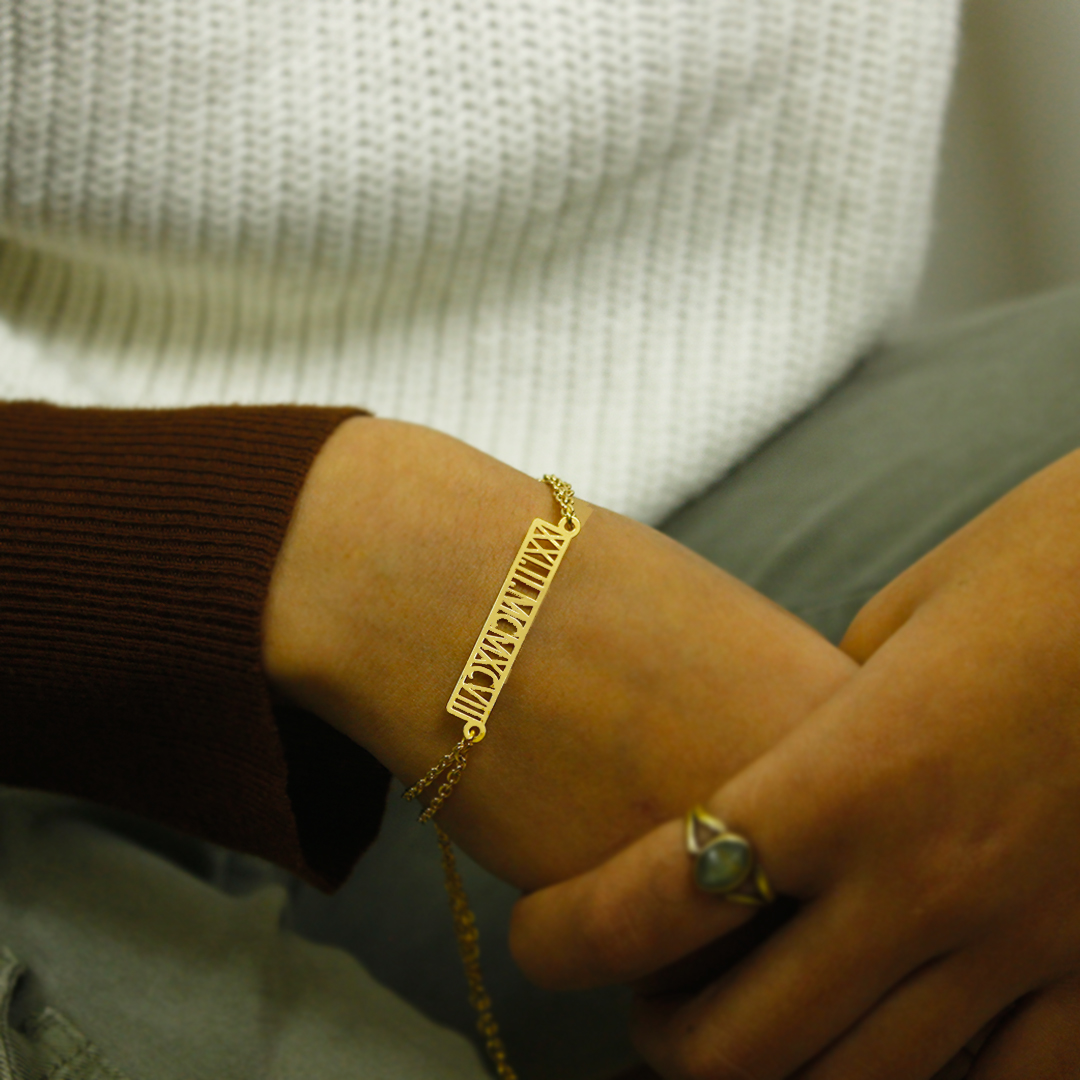 Solid Gold Designer Name Bracelet or Anklet order Any Name - Etsy Ireland